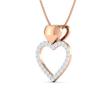 Heart of Gold Diamond Pendant lordsjewels