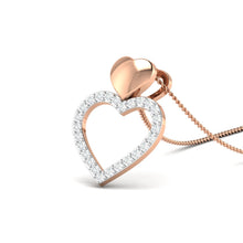Heart of Gold Diamond Pendant lordsjewels