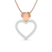Heart of Gold Diamond Pendant lordsjewels