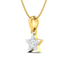 14K Gold and Diamond Pendant