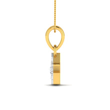 14K Gold and Diamond Pendant
