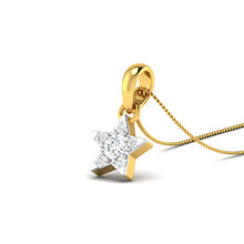 14K Gold and Diamond Pendant