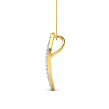 18k Gold and Diamond Pendant