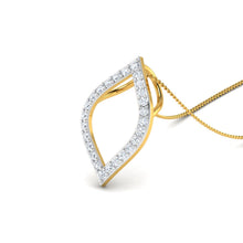 18k Gold and Diamond Pendant