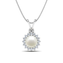 18k Gold and Diamond Pendant
