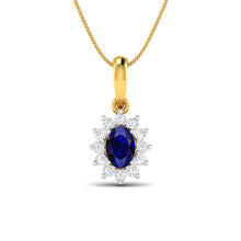 18k Gold and Diamond Pendant