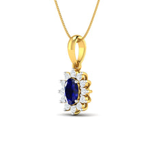 18k Gold and Diamond Pendant