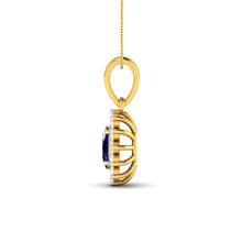 18k Gold and Diamond Pendant