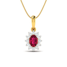 18k Gold and Diamond Pendant