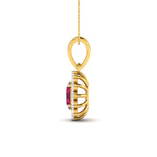 18k Gold and Diamond Pendant