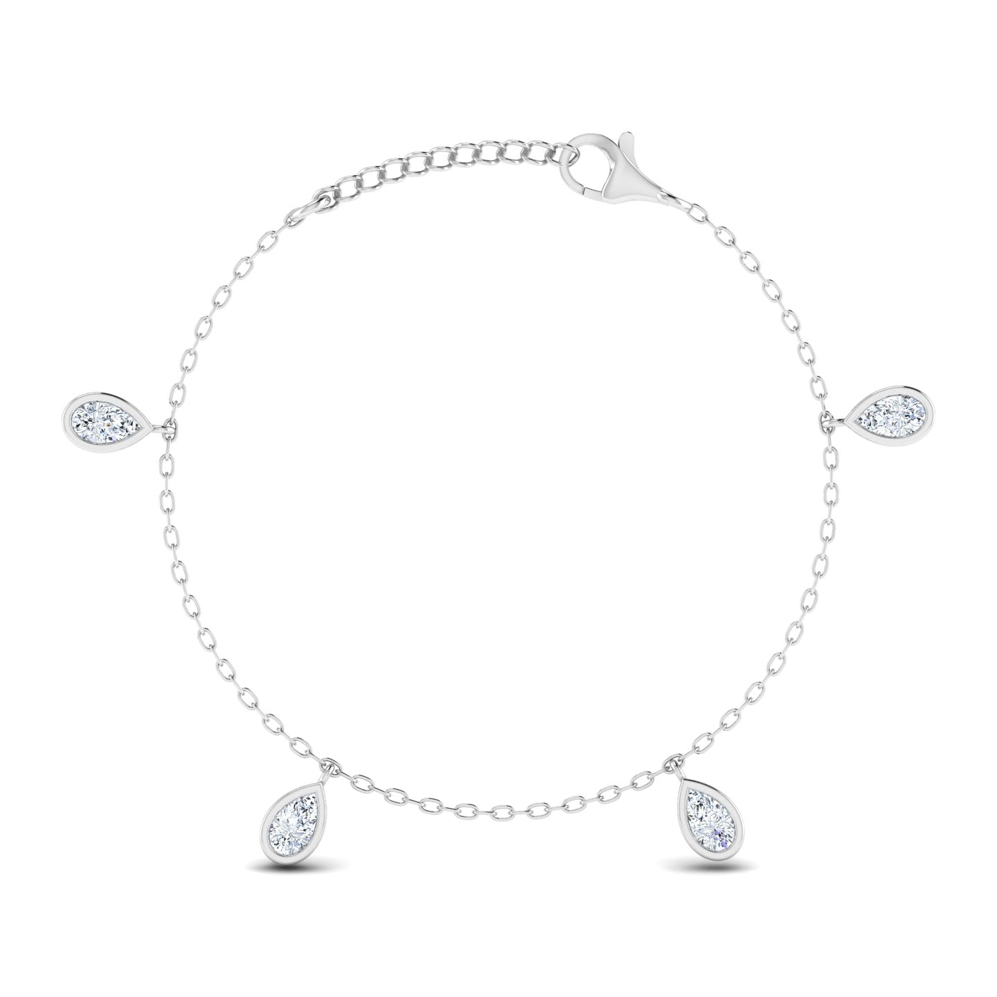 LORDS JEWELS 925 Silver Anklet / Payal