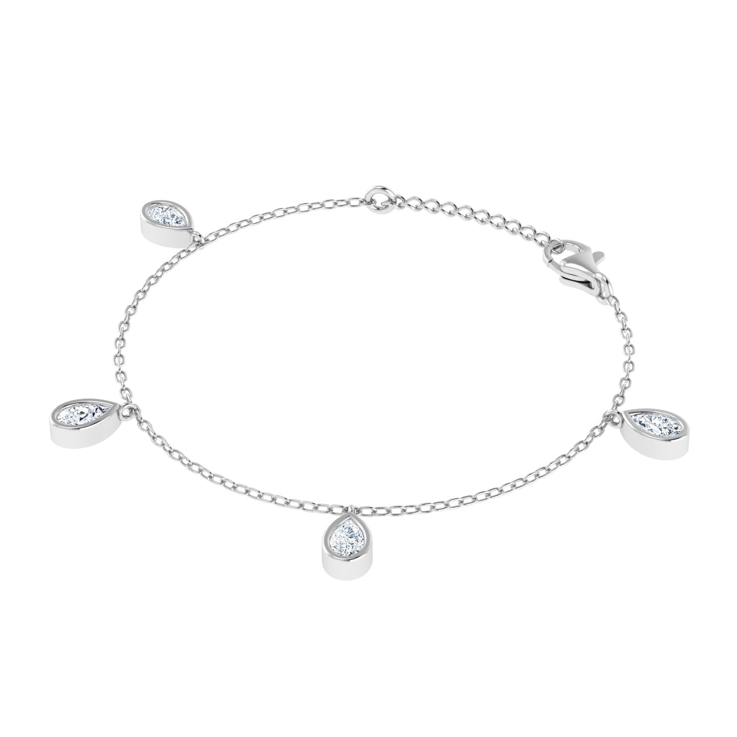 LORDS JEWELS 925 Silver Anklet / Payal
