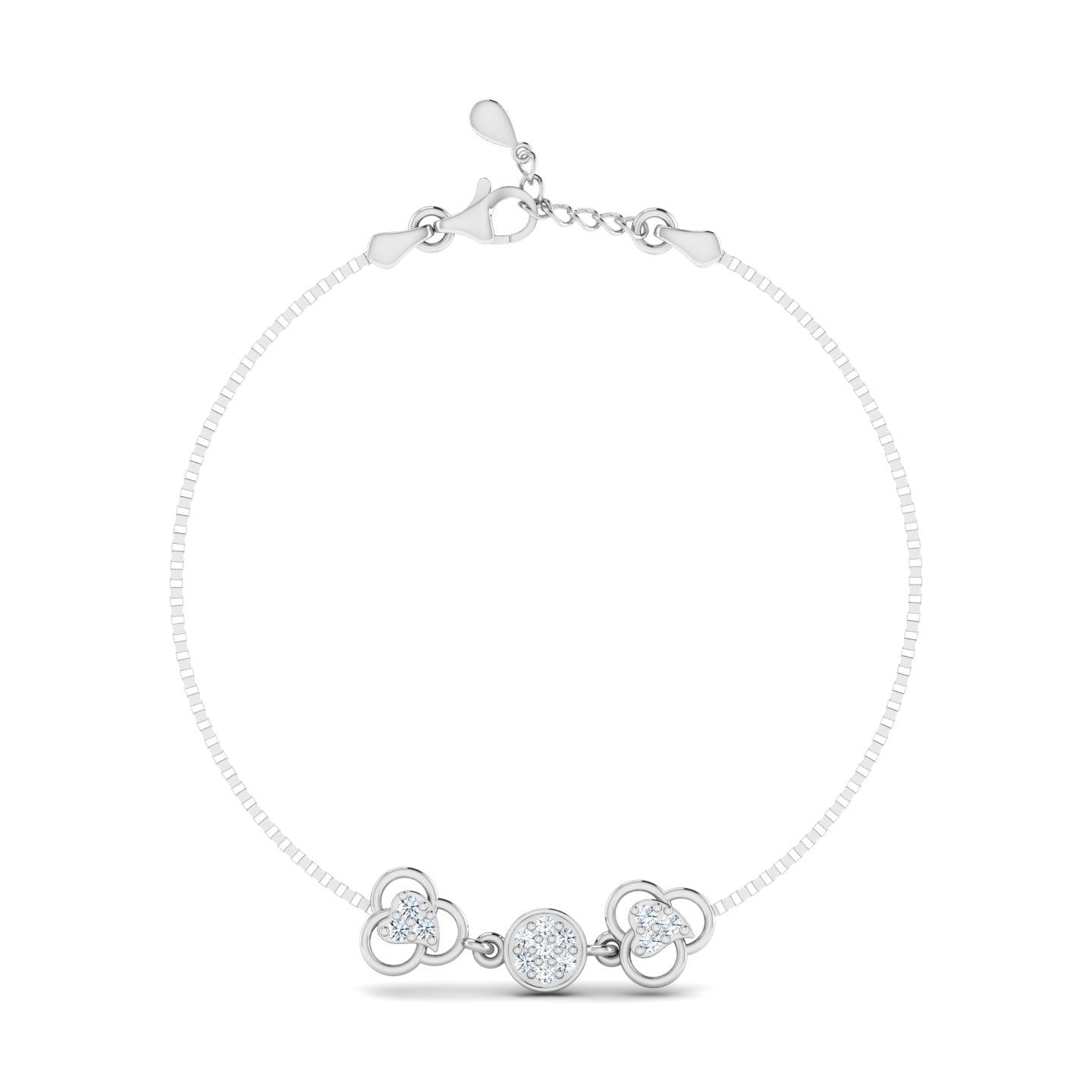 LORDS JEWELS 925 Silver Anklet / Payal