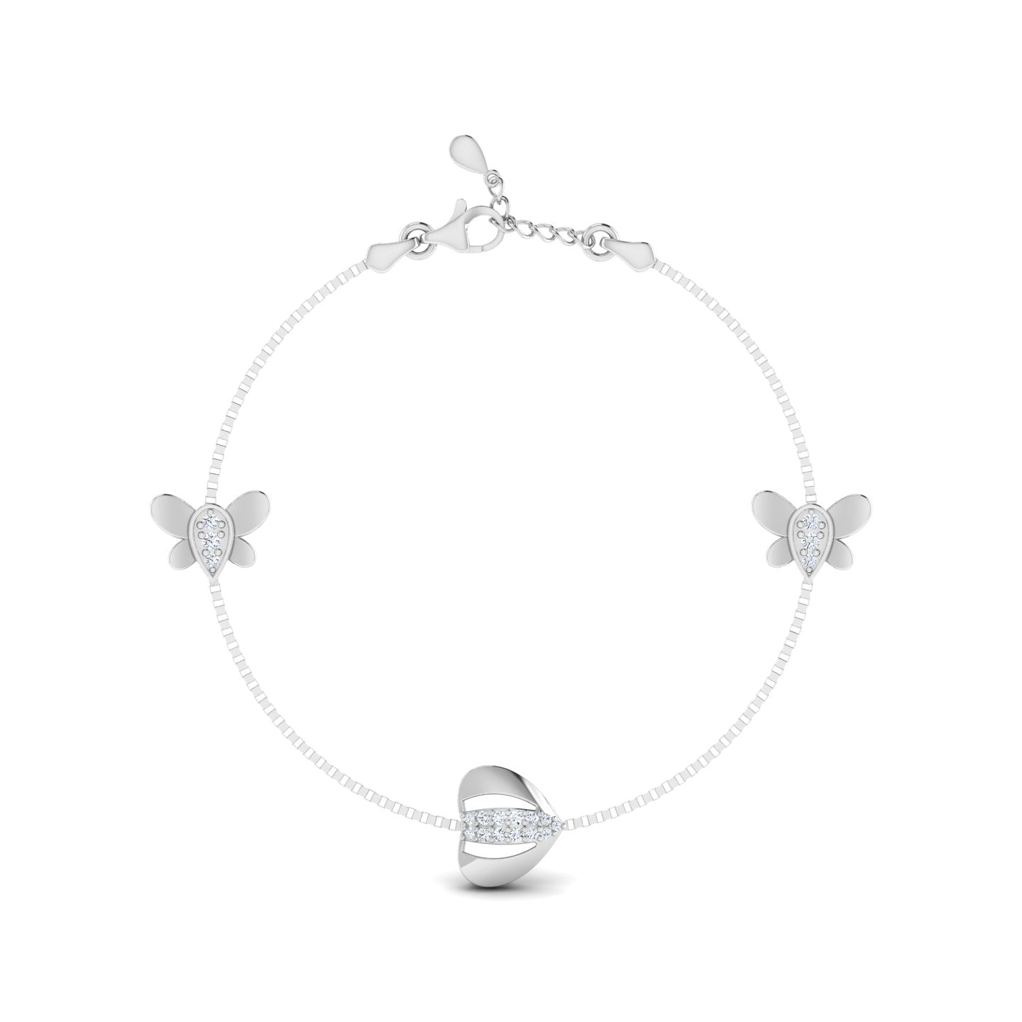 LORDS JEWELS 925 Silver Anklet / Payal