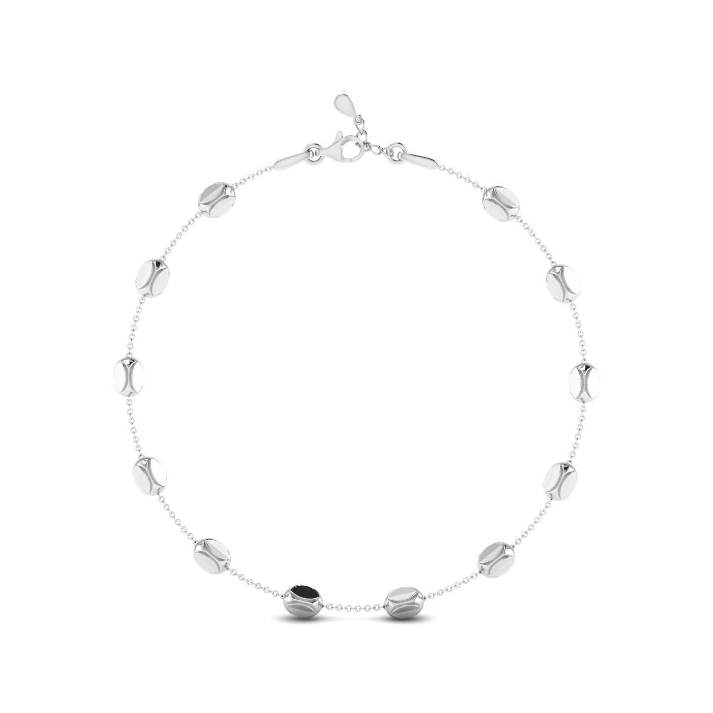 LORDS JEWELS 925 Silver Anklet / Payal