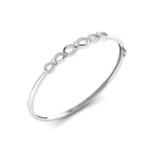 LORDS JEWELS Infinity Loop Bracelet crafted in 7.5 Grams 92.5 Silver