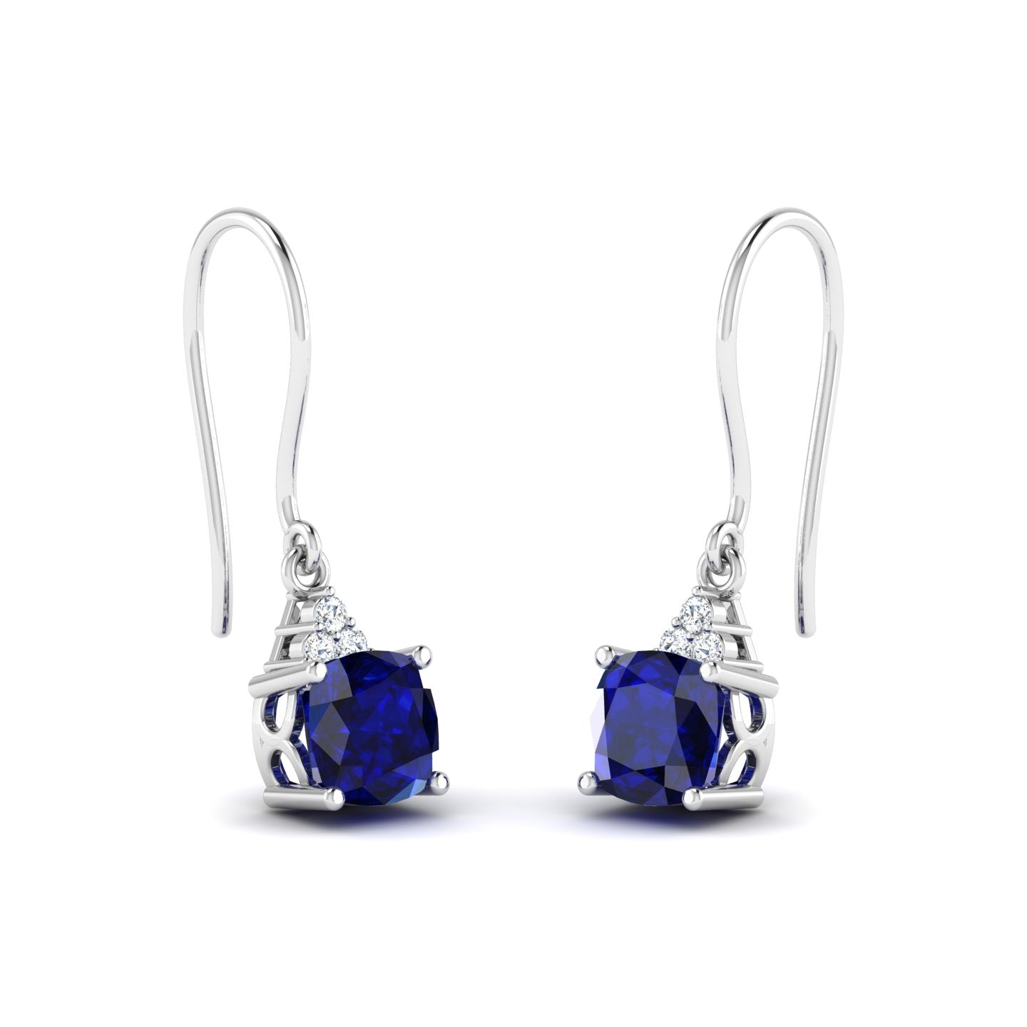 Lords Jewels Silver Floret Earring Crafted in 92.5 SIlver