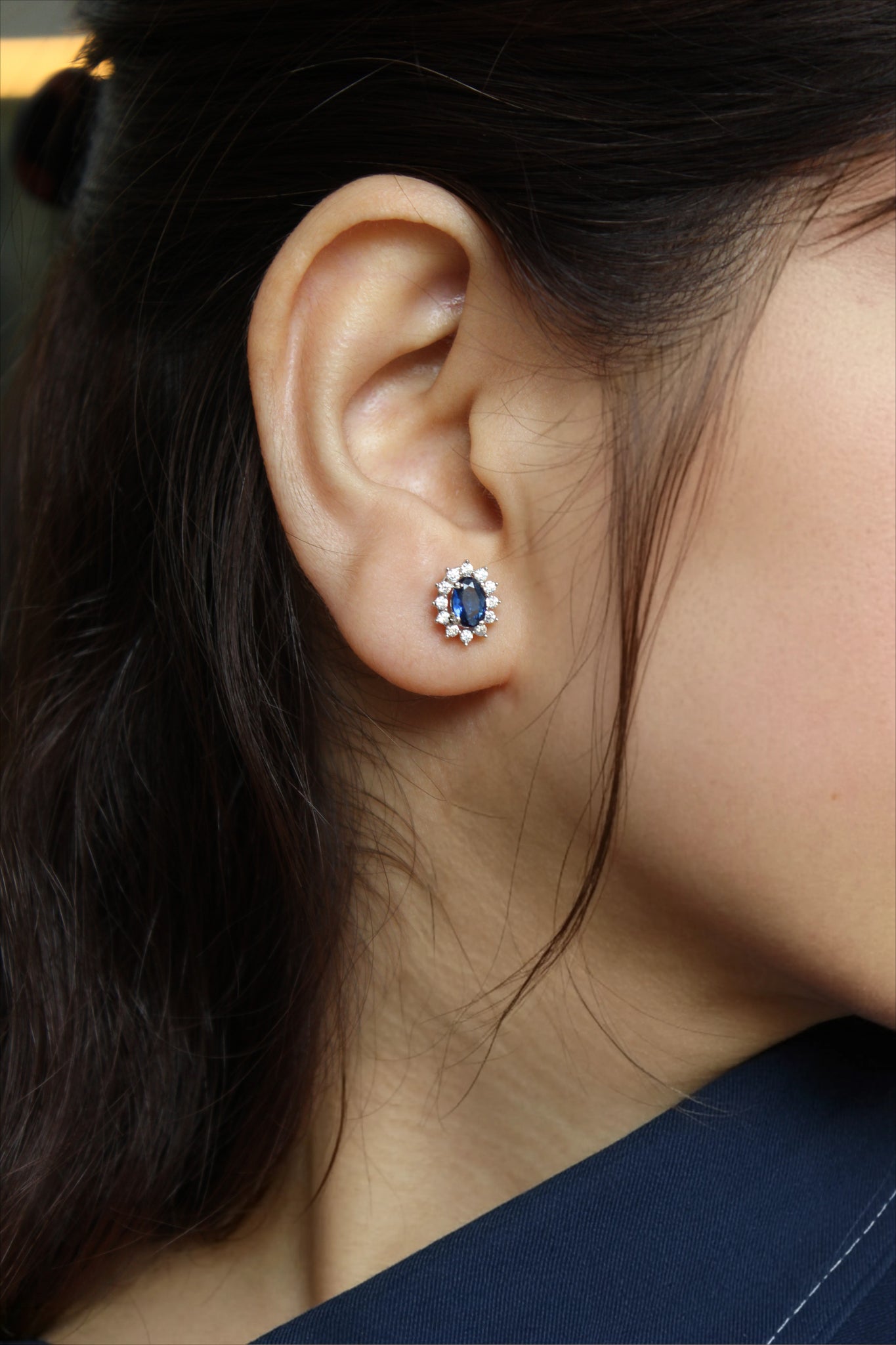 Lords Jewels 925 Sterling Silver Stud Earrings