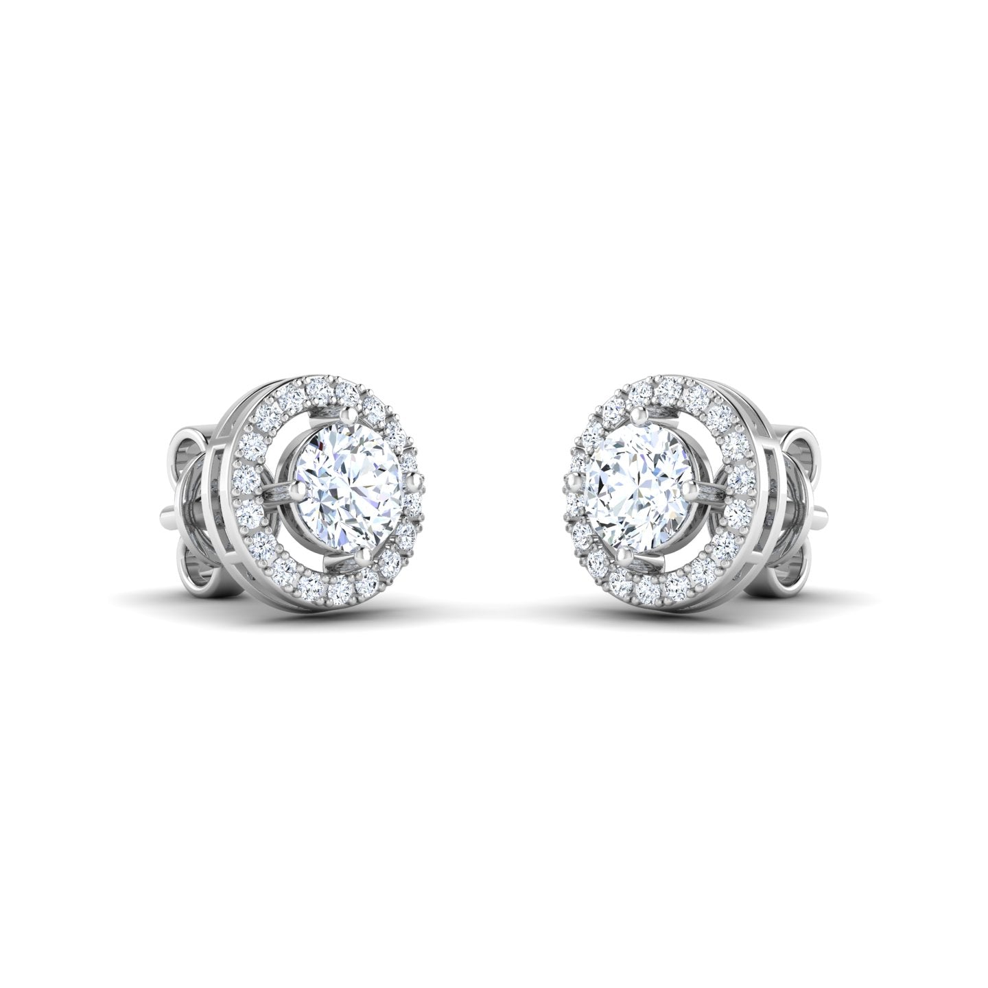 Lords Jewels 925 Sterling Silver Stud Earrings