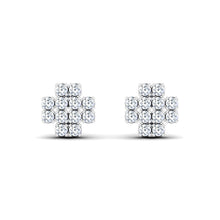 Lords Jewels Silver Floret Earring Crafted in 92.5 SIlver