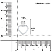 Lords Jewels Silver Heart Pendant crafted in 92.5 Silver