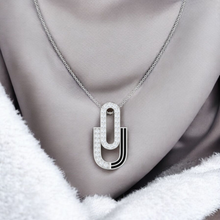 LORDS JEWELS 92.5 Silver Glow Pendant with Chain | Authentic Gift for Sister,Girlfriend, Mother, Women & Girls | Includes Certificate of Authenticity & 925 Stamp (Paperclip)