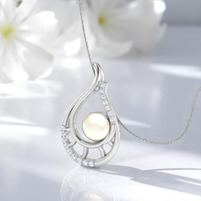 LORDS JEWELS 92.5 Silver Glow Pendant with Chain