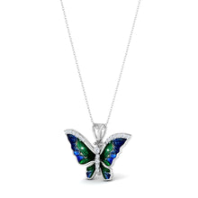 LORDS JEWELS 92.5 Silver Glow Pendant with Chain