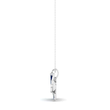 LORDS JEWELS 92.5 Silver Glow Pendant with Chain