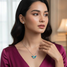 LORDS JEWELS 92.5 Silver Glow Pendant with Chain