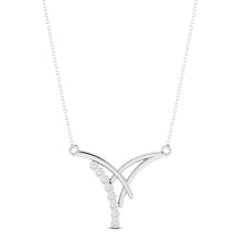 LORDS JEWELS 92.5 Silver Glow Pendant with Chain