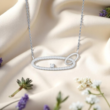 LORDS JEWELS 92.5 Silver Glow Pendant with Chain