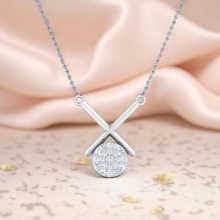 LORDS JEWELS 92.5 Silver Glow Pendant with Chain