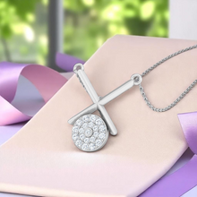 LORDS JEWELS 92.5 Silver Glow Pendant with Chain