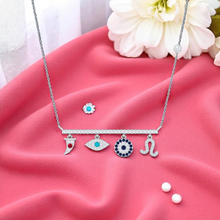 LORDS JEWELS 92.5 Silver Glow Pendant with Chain