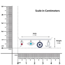 LORDS JEWELS 92.5 Silver Glow Pendant with Chain