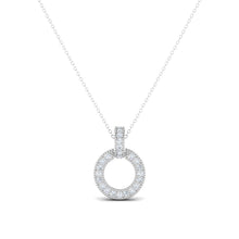 LORDS JEWELS 92.5 Silver Glow Pendant with Chain
