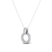 LORDS JEWELS 92.5 Silver Glow Pendant with Chain