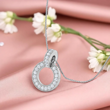 LORDS JEWELS 92.5 Silver Glow Pendant with Chain