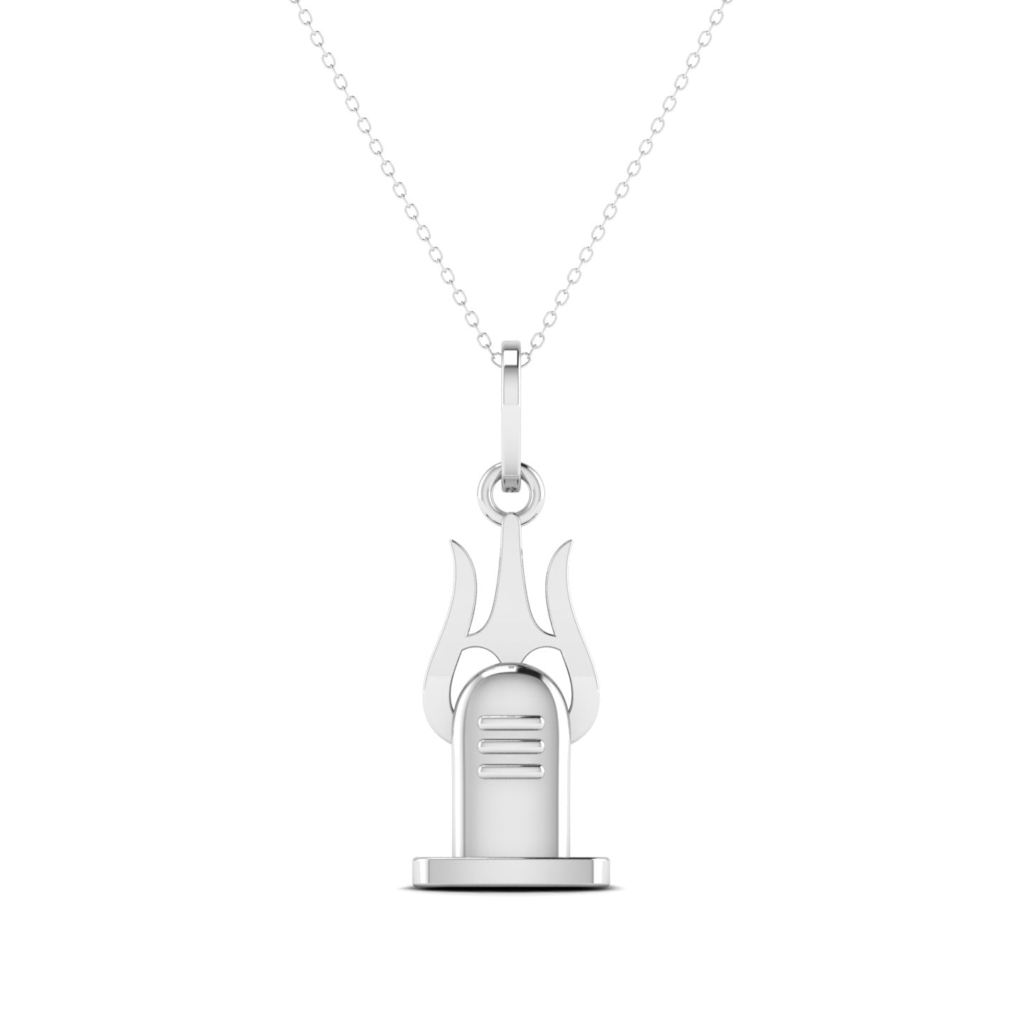 925 Sterling Silver Om Pendant