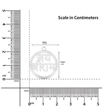 925 Sterling Silver Jai Shree Ram Pendant