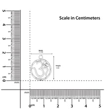 925 Sterling Silver Om Pendant