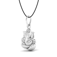 925 Sterling Silver Lord Ganesh Pendant