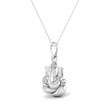 925 Sterling Silver Lord Ganesh Pendant