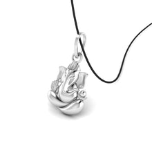 925 Sterling Silver Lord Ganesh Pendant