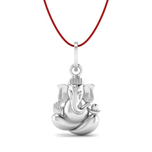 925 Sterling Silver Lord Ganesh Pendant