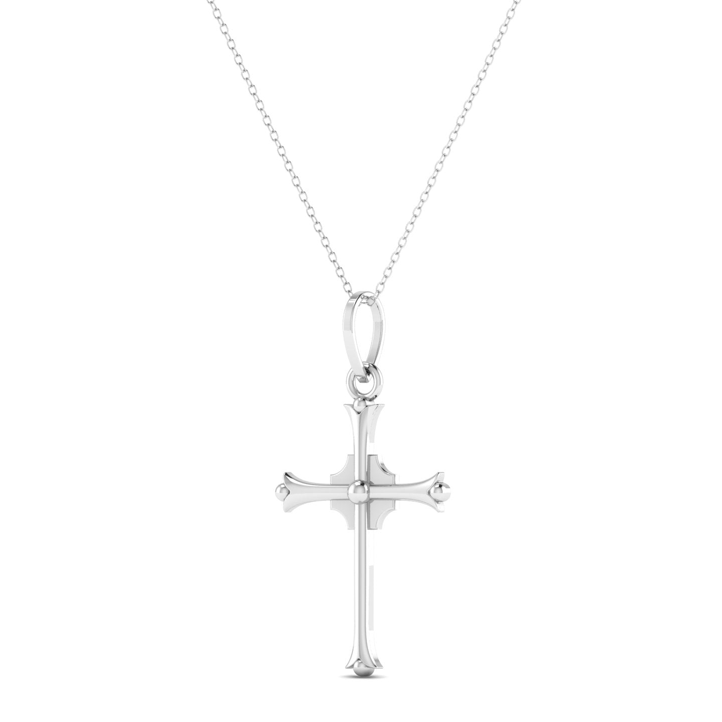 925 Sterling Silver Cross Pendant