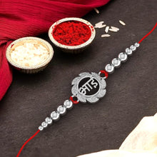 Lords Jewels Spirit of Brotherhood Silver Rakhi (SR002) + 5 Grams 999 Purity Silver Coin Raksha Bandhan Combo