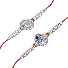 Lords Jewels Silver Rakhi for Raksha Bandhan Pack of 2