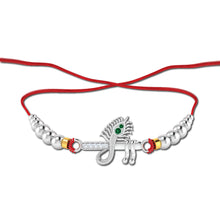 Lords Jewels Silver Rakhi for Raksha Bandhan Pack of 2